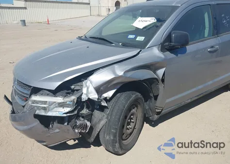 2018 Dodge Journey Se from USA, damaged, VIN 3C4PDCAB2JT253877